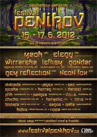 Festival Peníkov flyer
