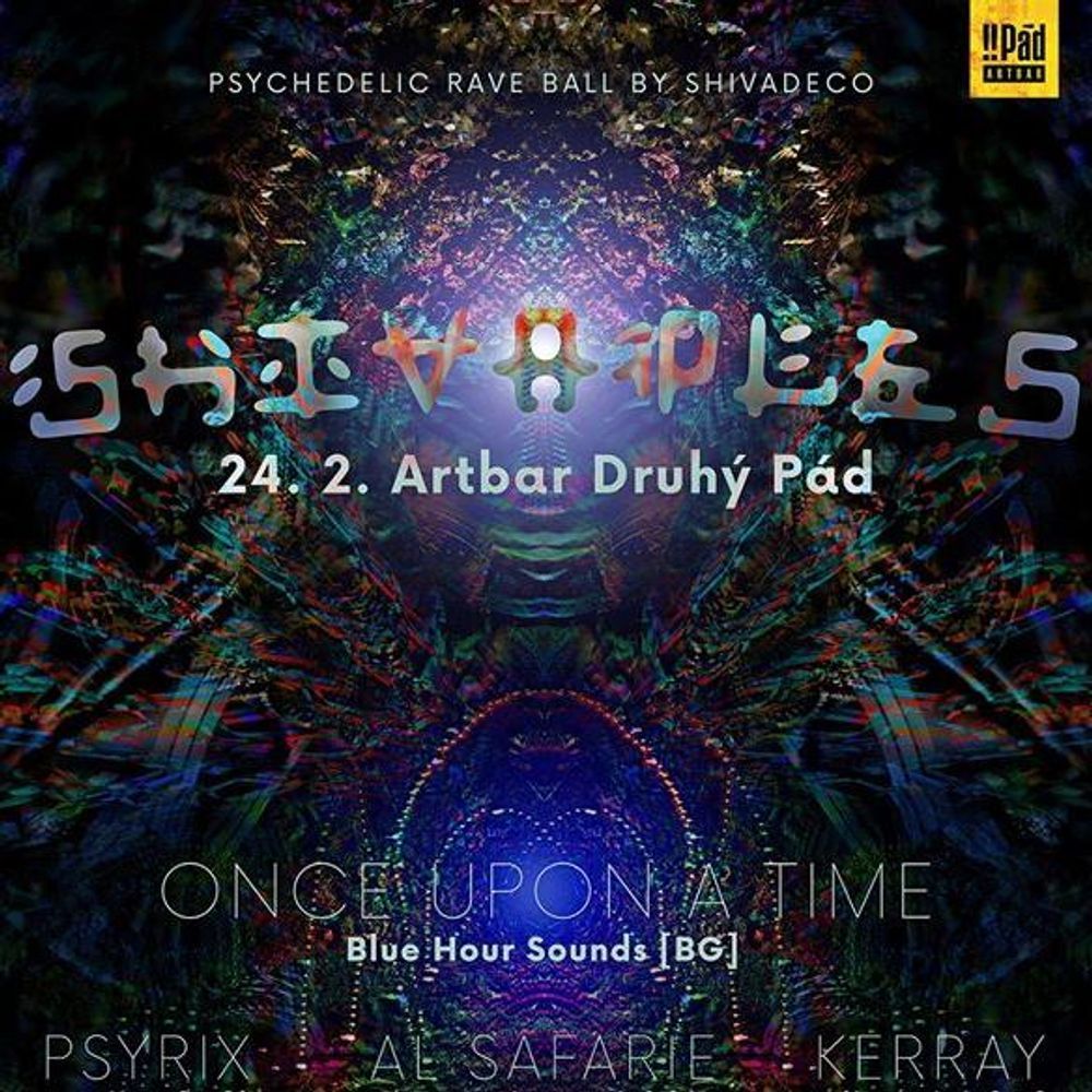 Kerray - Psychedelic Trance DJ Set @ Shivaples ArtBar, Brno (2018)
